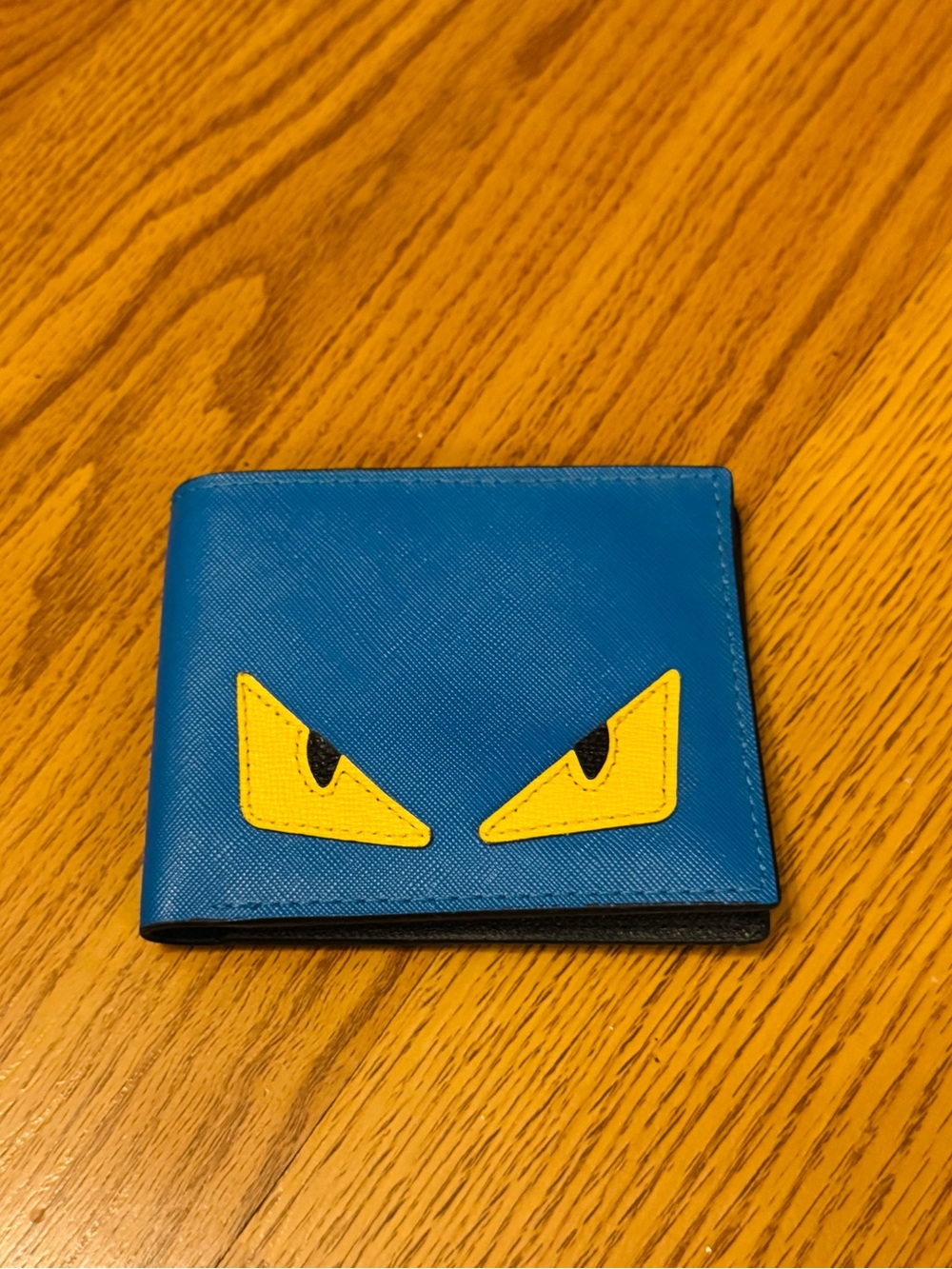 Fendi Blue Leather Wallet - VTG ✨